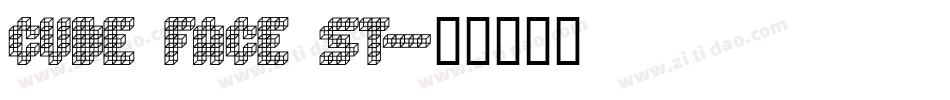 Cube Face ST字体转换